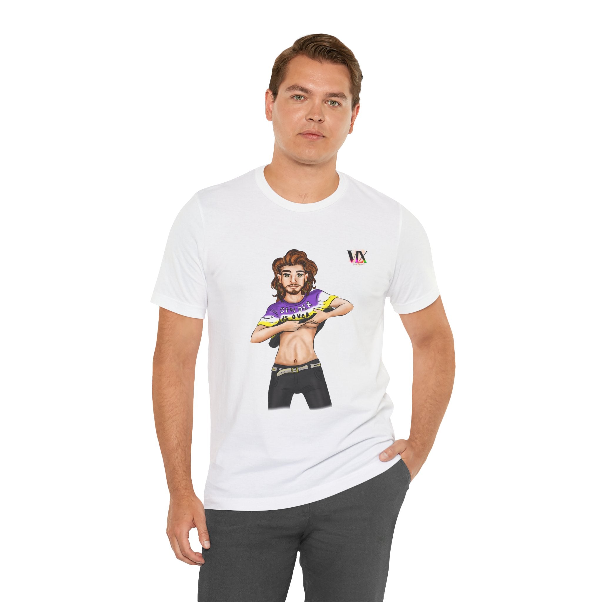 VOCE LINDX Classic Fit Cotton T‑Shirt – 100 % Airlume Combed &amp; Ring‑Spun Cotton – Lightweight, Breathable Tee