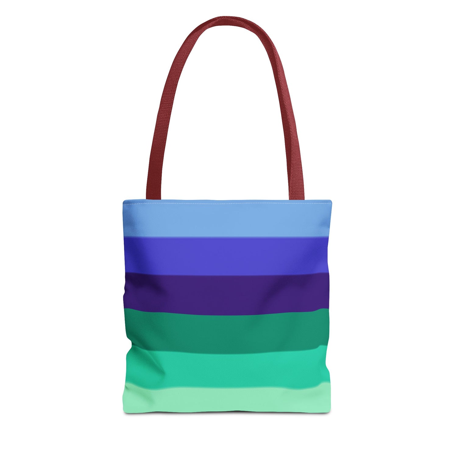 Gay Pride Flag Tote Bag – Durable Polyester, Multiple Sizes &amp; Handle Colors | Inclusive LGBTQIA+ Accessory | Voce Lindx