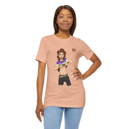 VOCE LINDX Classic Fit Cotton T‑Shirt – 100 % Airlume Combed &amp; Ring‑Spun Cotton – Lightweight, Breathable Tee
