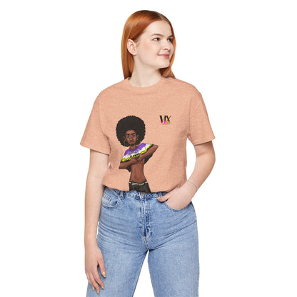 VOCE LINDX Classic Fit T‑Shirt – 100 % Airlume Cotton, Lightweight &amp; Breathable Tee
