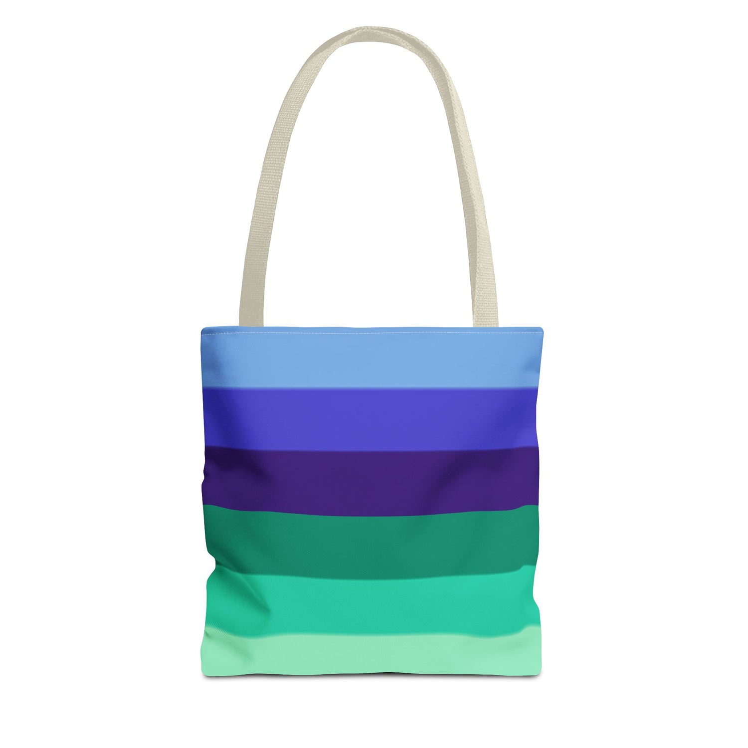 Gay Pride Flag Tote Bag – Durable Polyester, Multiple Sizes &amp; Handle Colors | Inclusive LGBTQIA+ Accessory | Voce Lindx