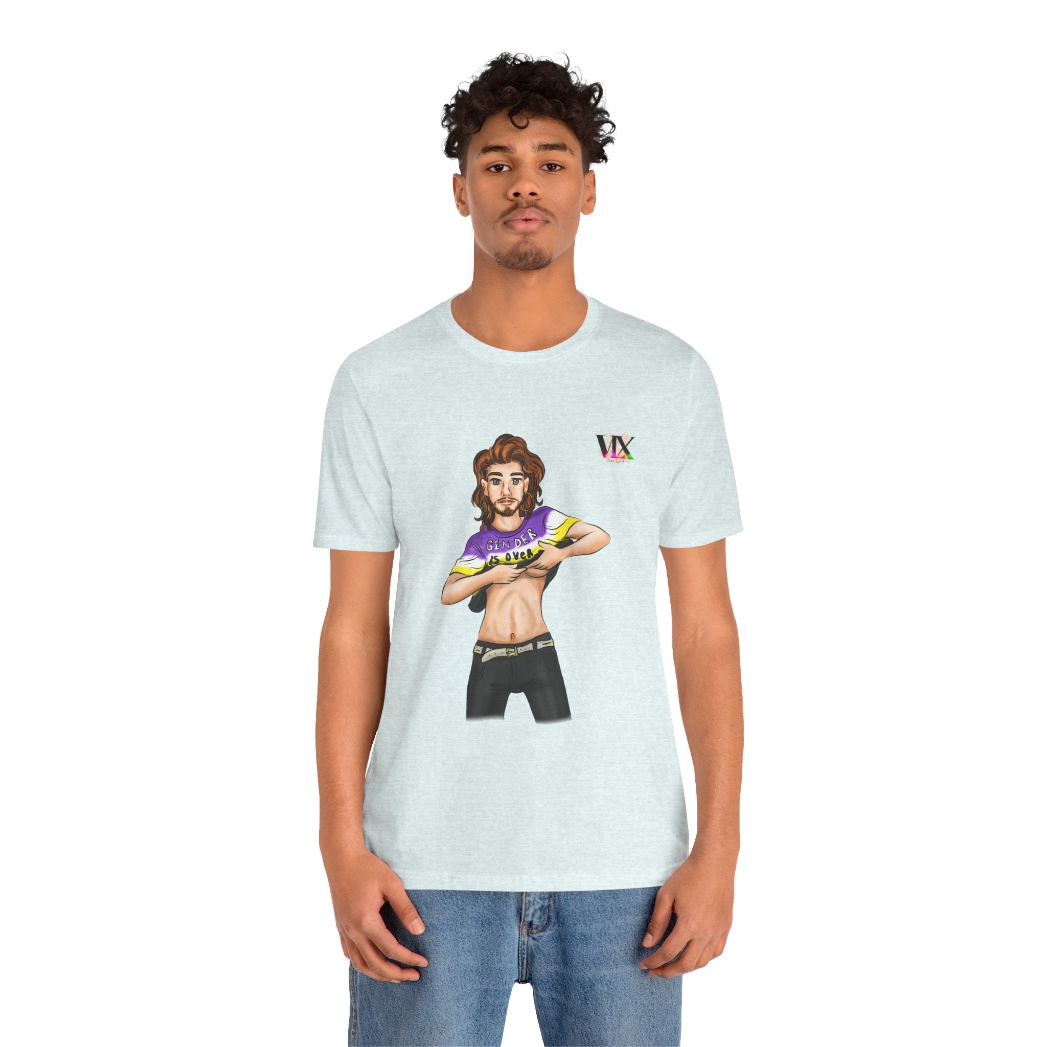 VOCE LINDX Classic Fit Cotton T‑Shirt – 100 % Airlume Combed &amp; Ring‑Spun Cotton – Lightweight, Breathable Tee