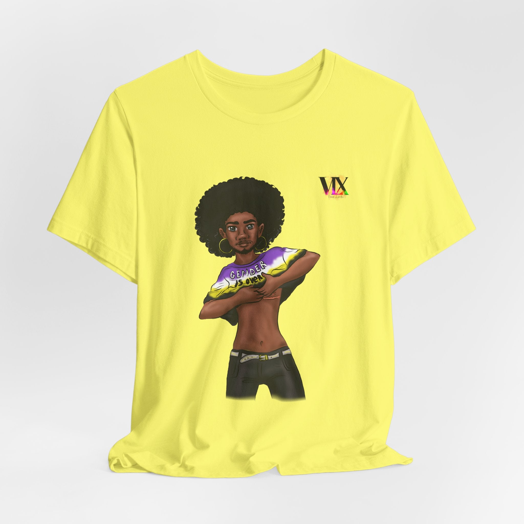 VOCE LINDX Classic Fit T‑Shirt – 100 % Airlume Cotton, Lightweight &amp; Breathable Tee