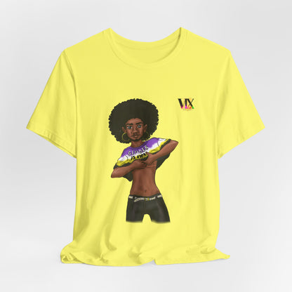 VOCE LINDX Classic Fit T‑Shirt – 100 % Airlume Cotton, Lightweight &amp; Breathable Tee