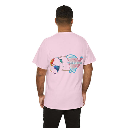 Gender-Free Heavy Cotton Tee – Classic Fit, 100% Cotton, Inclusive Basic Wardrobe Staple | Voce Lindx