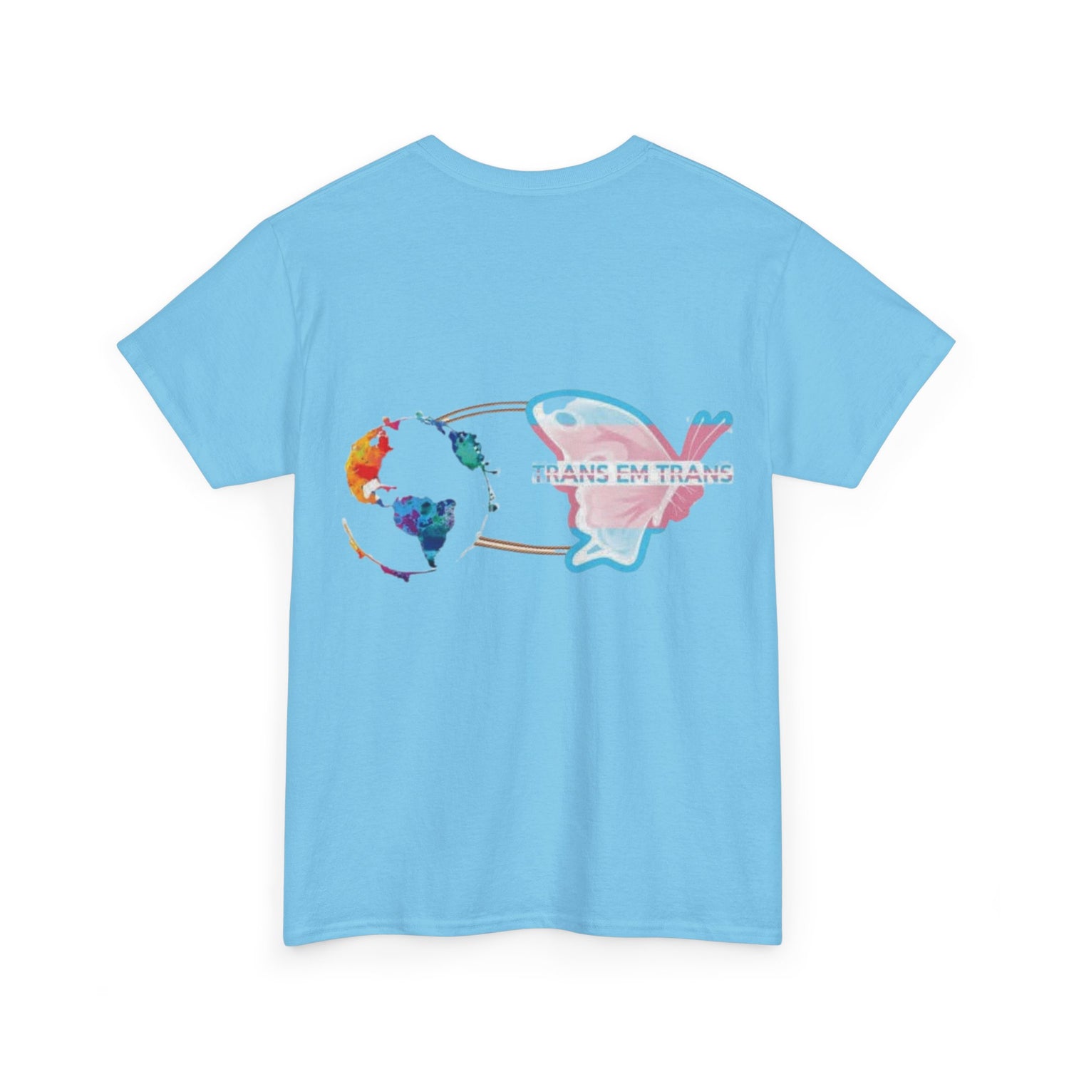 Gender-Free Heavy Cotton Tee – Classic Fit, 100% Cotton, Inclusive Basic Wardrobe Staple | Voce Lindx