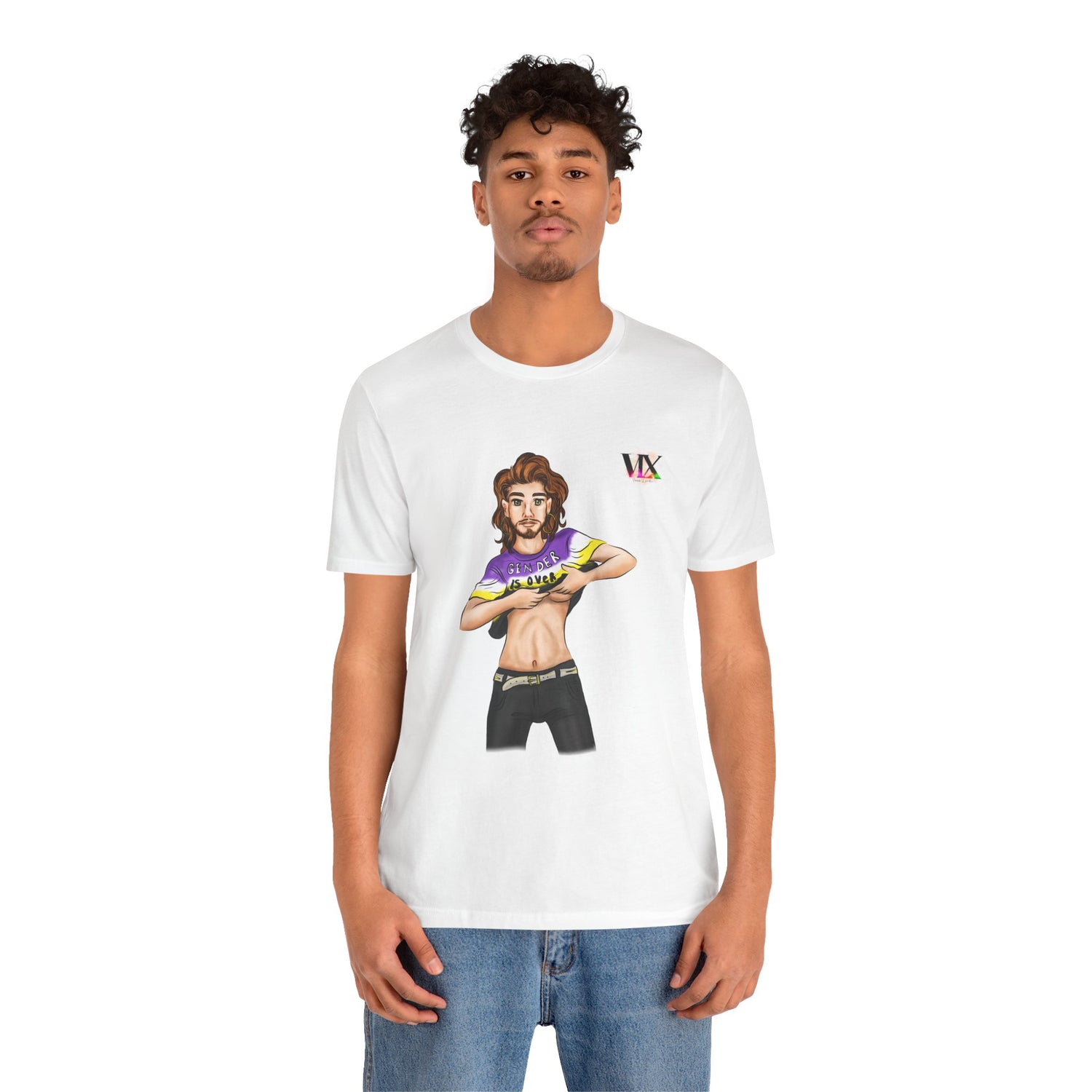 VOCE LINDX Classic Fit Cotton T‑Shirt – 100 % Airlume Combed &amp; Ring‑Spun Cotton – Lightweight, Breathable Tee