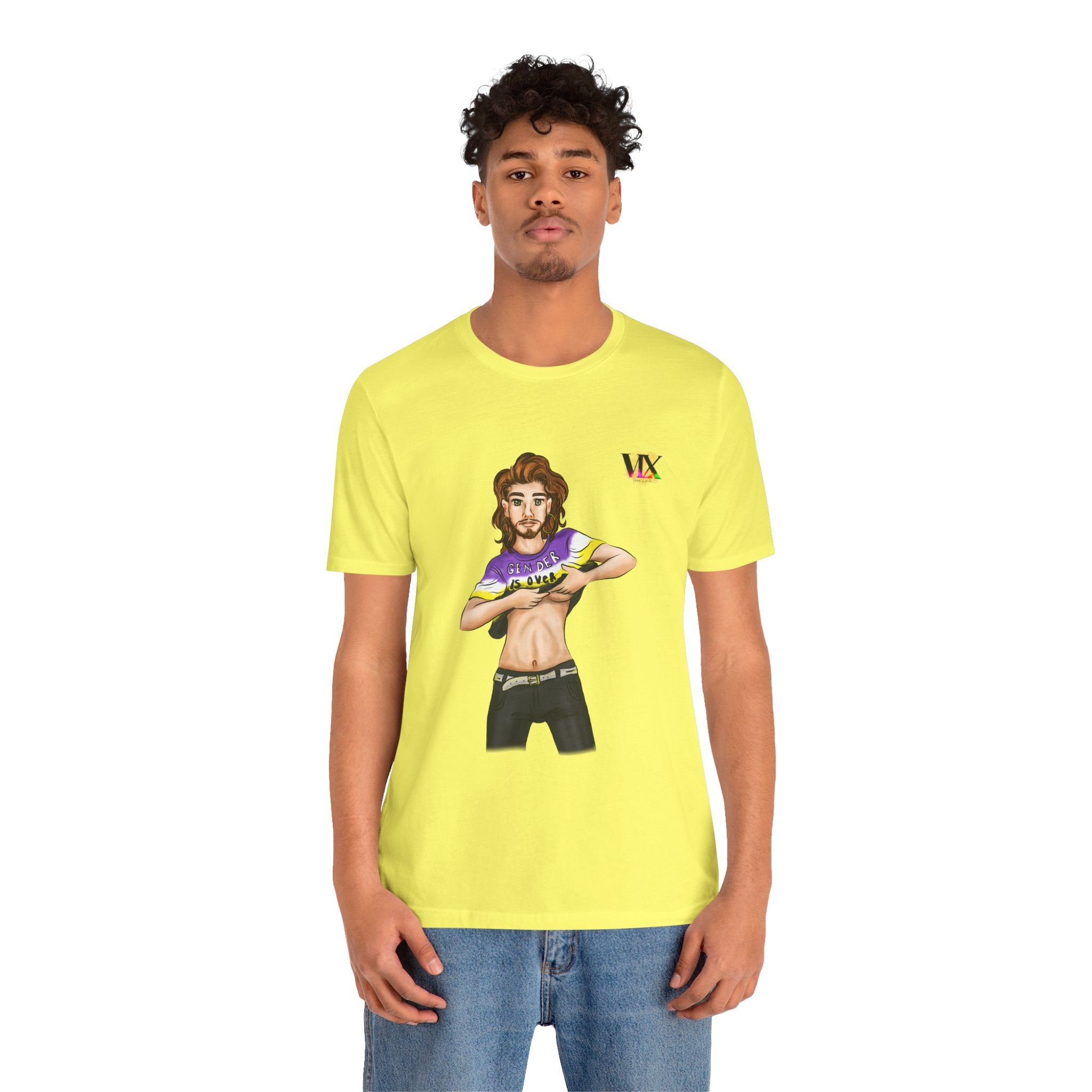 VOCE LINDX Classic Fit Cotton T‑Shirt – 100 % Airlume Combed &amp; Ring‑Spun Cotton – Lightweight, Breathable Tee