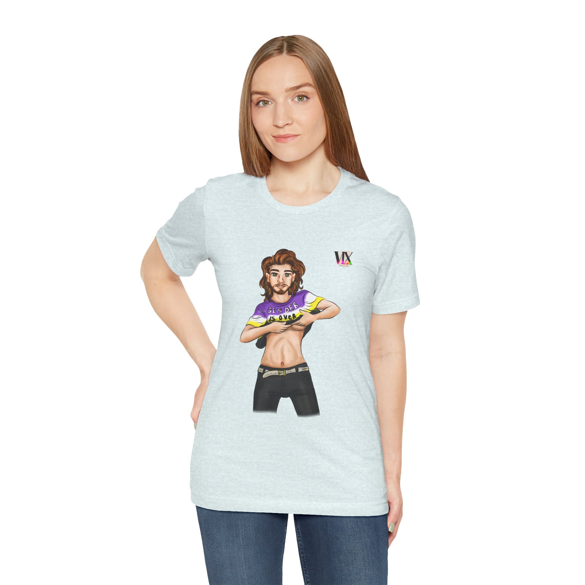 VOCE LINDX Classic Fit Cotton T‑Shirt – 100 % Airlume Combed &amp; Ring‑Spun Cotton – Lightweight, Breathable Tee