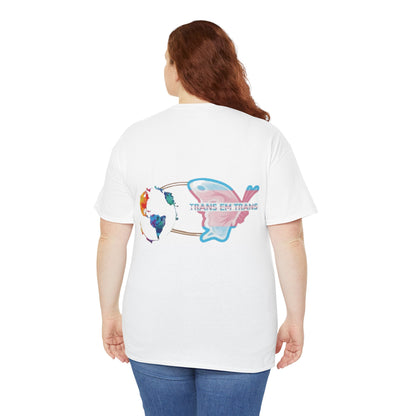 Gender-Free Heavy Cotton Tee – Classic Fit, 100% Cotton, Inclusive Basic Wardrobe Staple | Voce Lindx