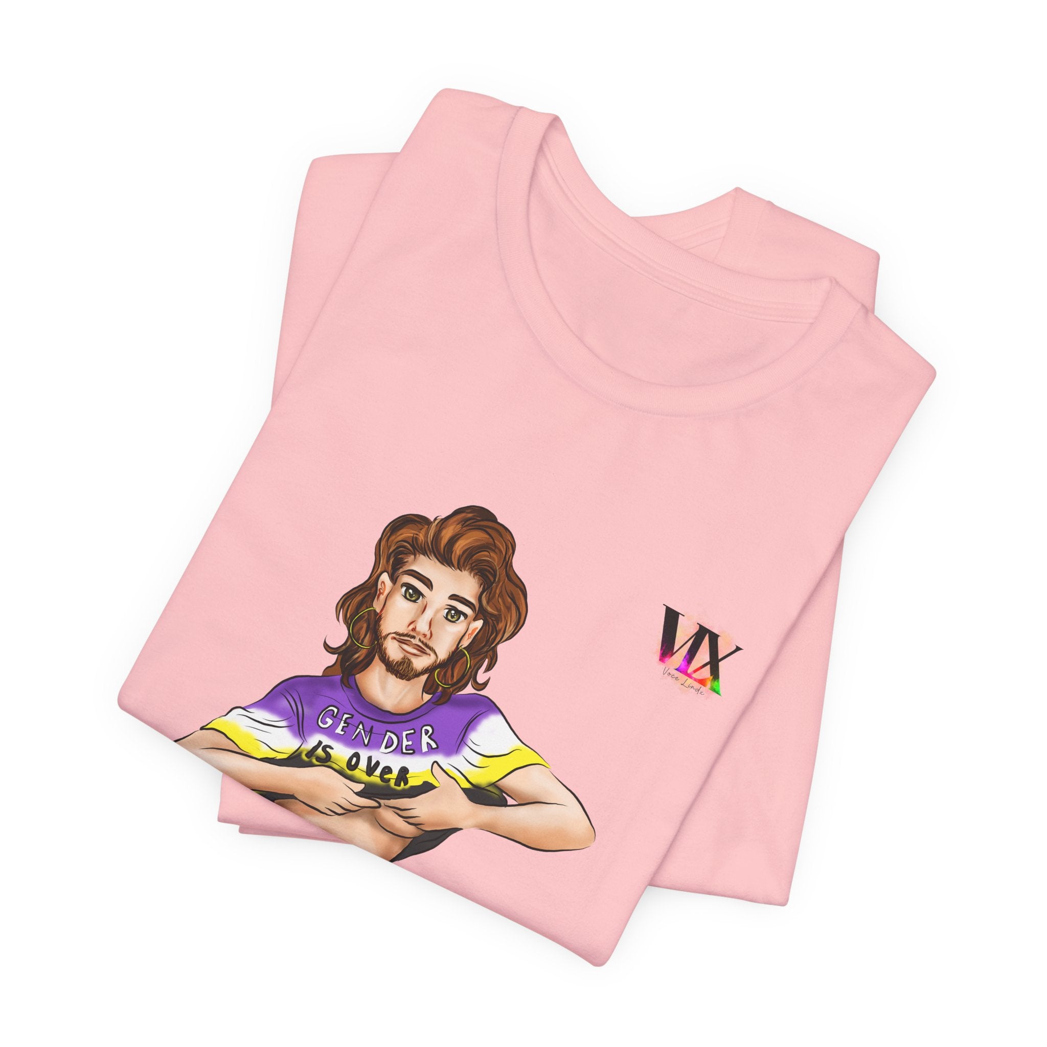VOCE LINDX Classic Fit Cotton T‑Shirt – 100 % Airlume Combed &amp; Ring‑Spun Cotton – Lightweight, Breathable Tee