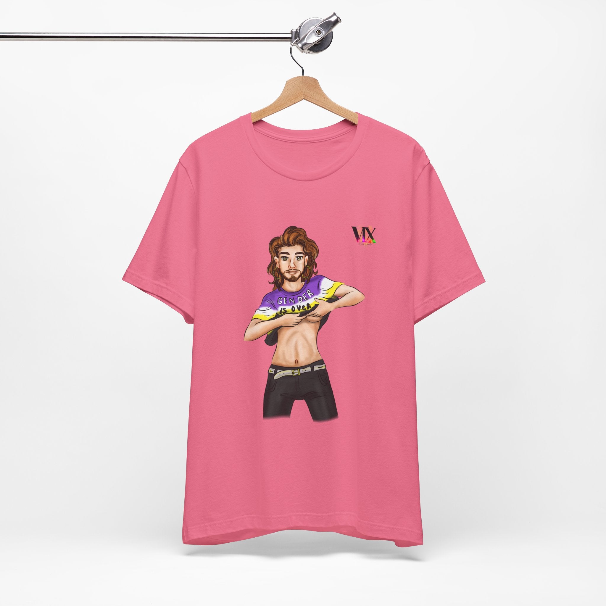 VOCE LINDX Classic Fit Cotton T‑Shirt – 100 % Airlume Combed &amp; Ring‑Spun Cotton – Lightweight, Breathable Tee