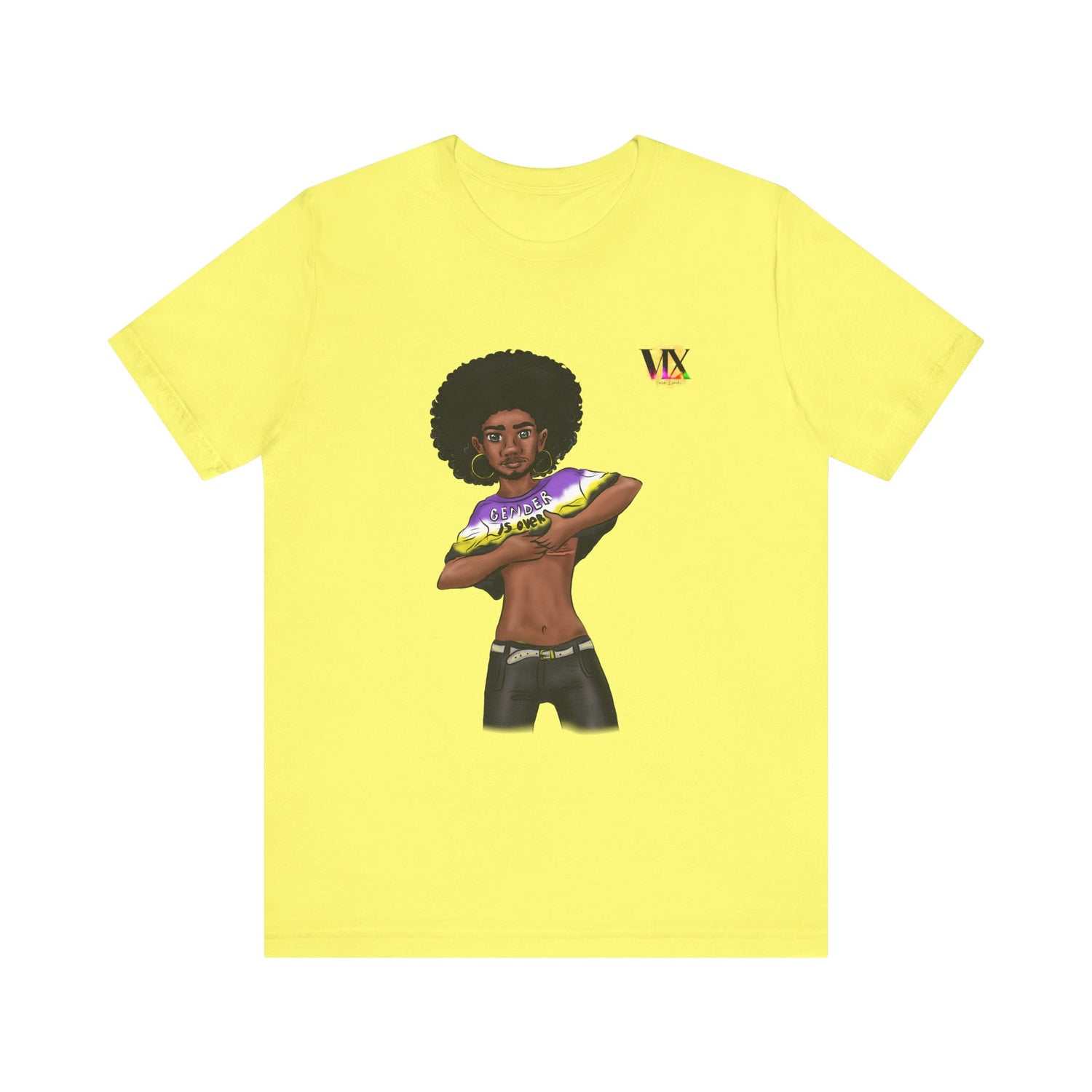 VOCE LINDX Classic Fit T‑Shirt – 100 % Airlume Cotton, Lightweight &amp; Breathable Tee