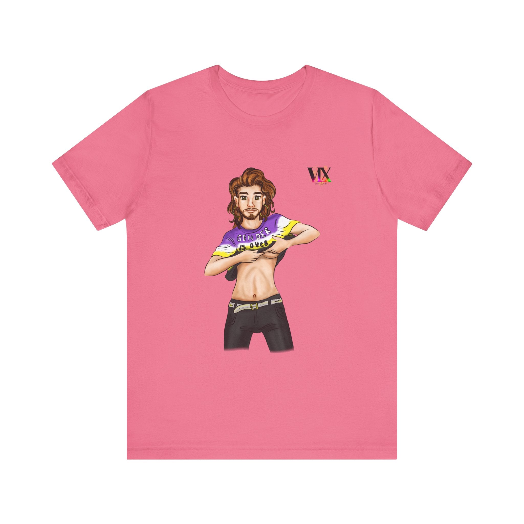 VOCE LINDX Classic Fit Cotton T‑Shirt – 100 % Airlume Combed &amp; Ring‑Spun Cotton – Lightweight, Breathable Tee