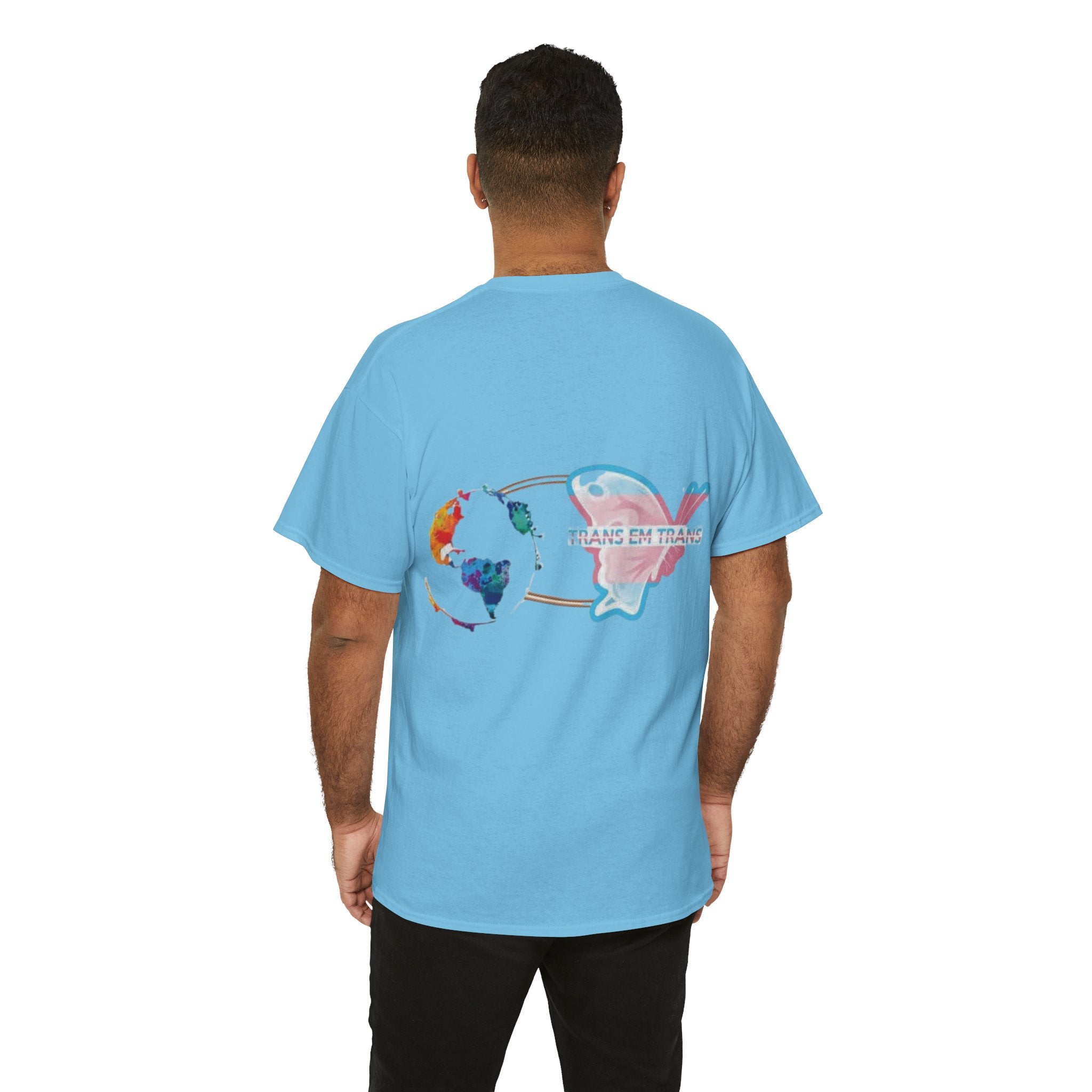 Gender-Free Heavy Cotton Tee – Classic Fit, 100% Cotton, Inclusive Basic Wardrobe Staple | Voce Lindx