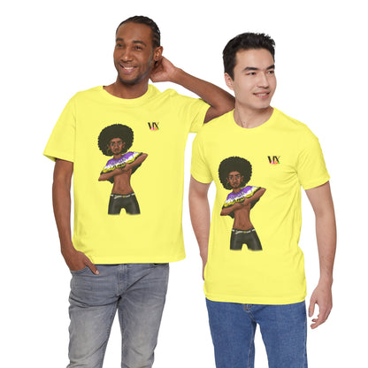 VOCE LINDX Classic Fit T‑Shirt – 100 % Airlume Cotton, Lightweight &amp; Breathable Tee