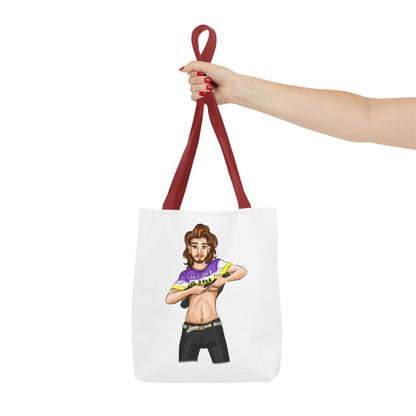 Nonbinary Pride Tote Bag – “Gender Is Over” Art, Durable Polyester, Multiple Sizes | Inclusive LGBTQIA+ Accessory | Voce Lindx