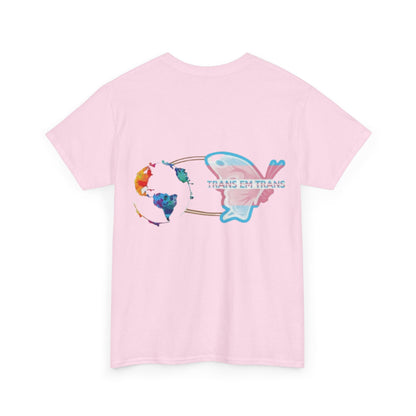 Gender-Free Heavy Cotton Tee – Classic Fit, 100% Cotton, Inclusive Basic Wardrobe Staple | Voce Lindx