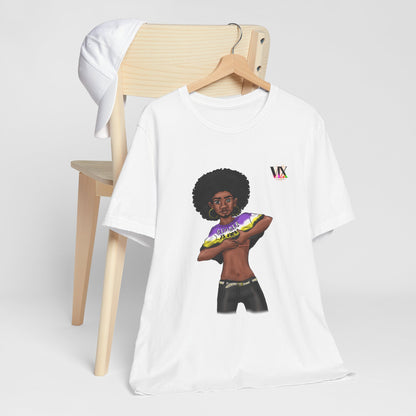 VOCE LINDX Classic Fit T‑Shirt – 100 % Airlume Cotton, Lightweight &amp; Breathable Tee