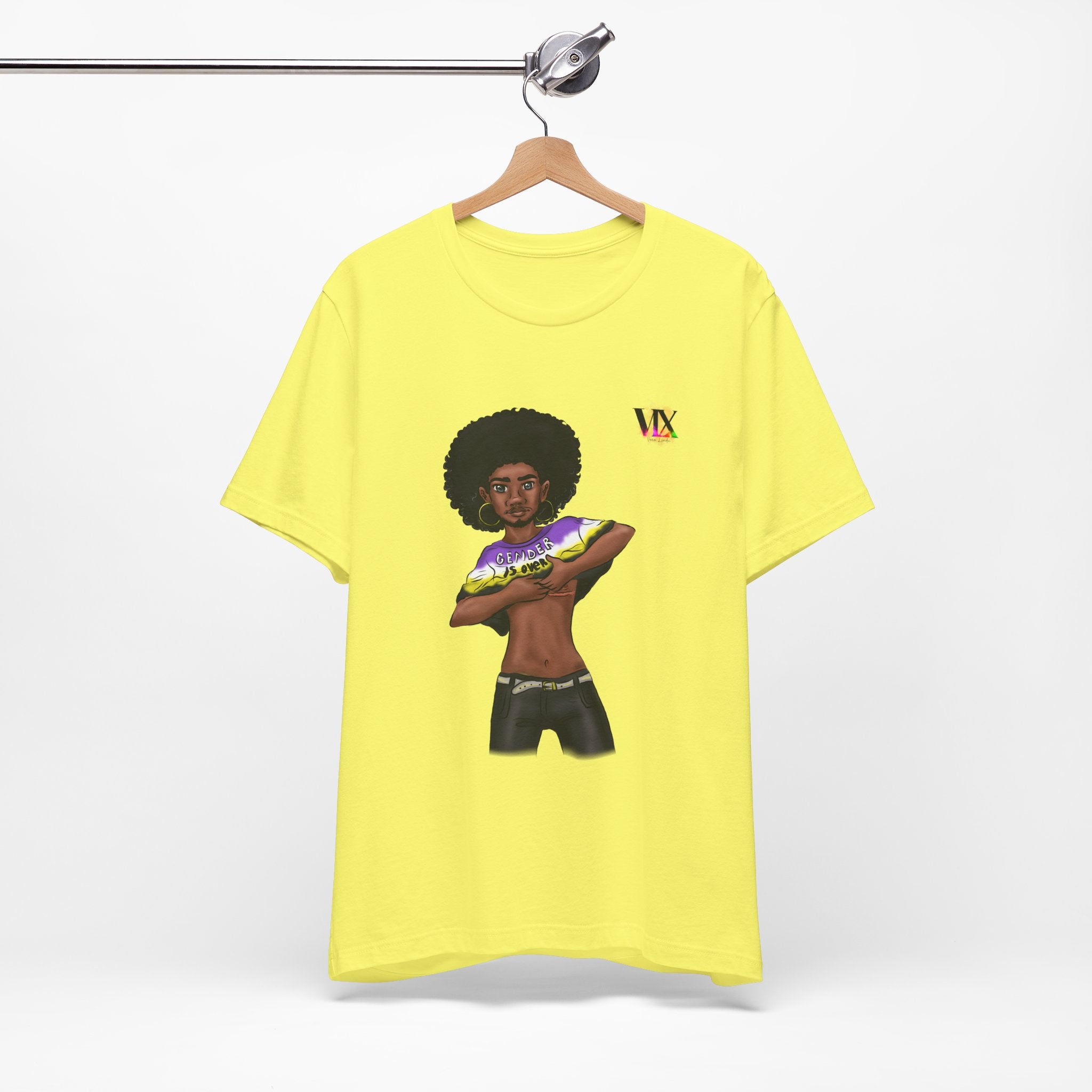 VOCE LINDX Classic Fit T‑Shirt – 100 % Airlume Cotton, Lightweight &amp; Breathable Tee