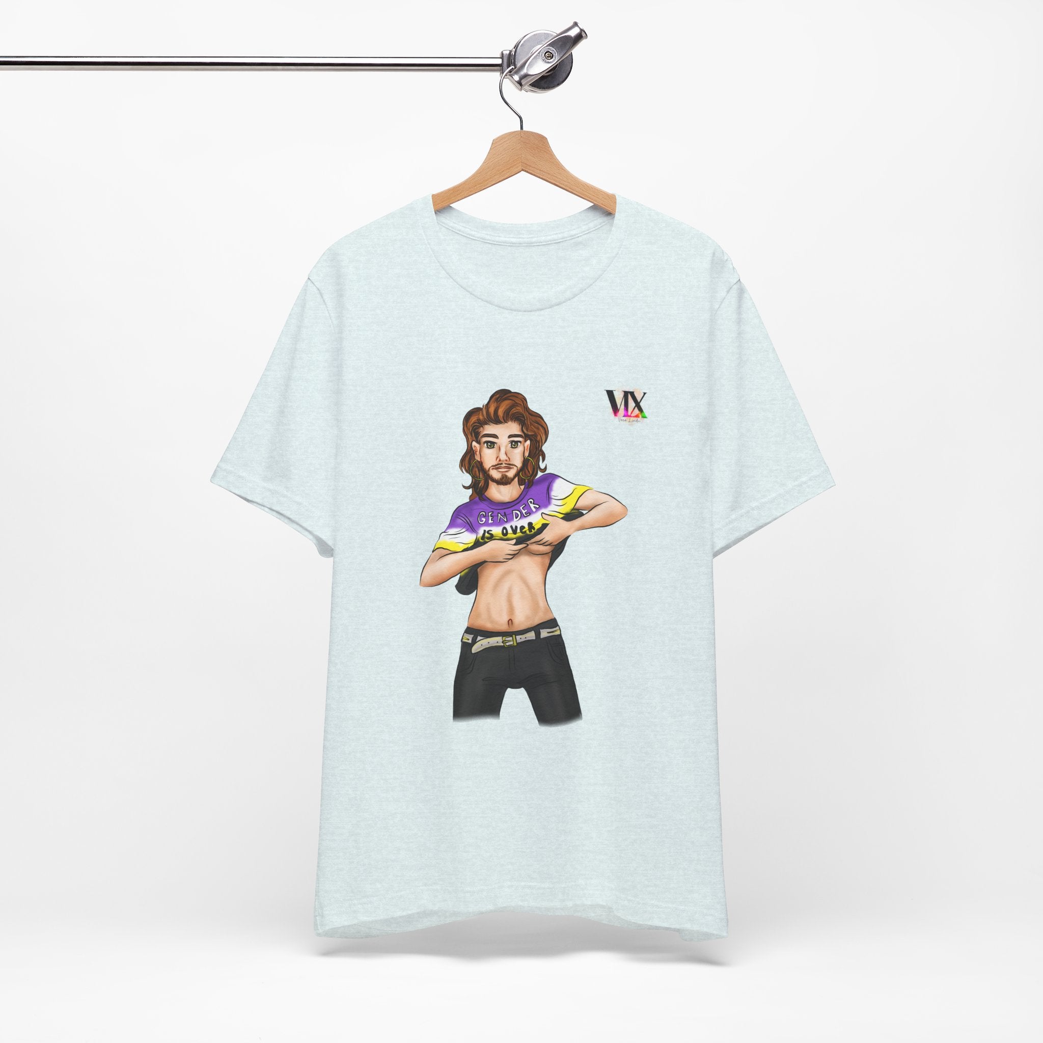 VOCE LINDX Classic Fit Cotton T‑Shirt – 100 % Airlume Combed &amp; Ring‑Spun Cotton – Lightweight, Breathable Tee