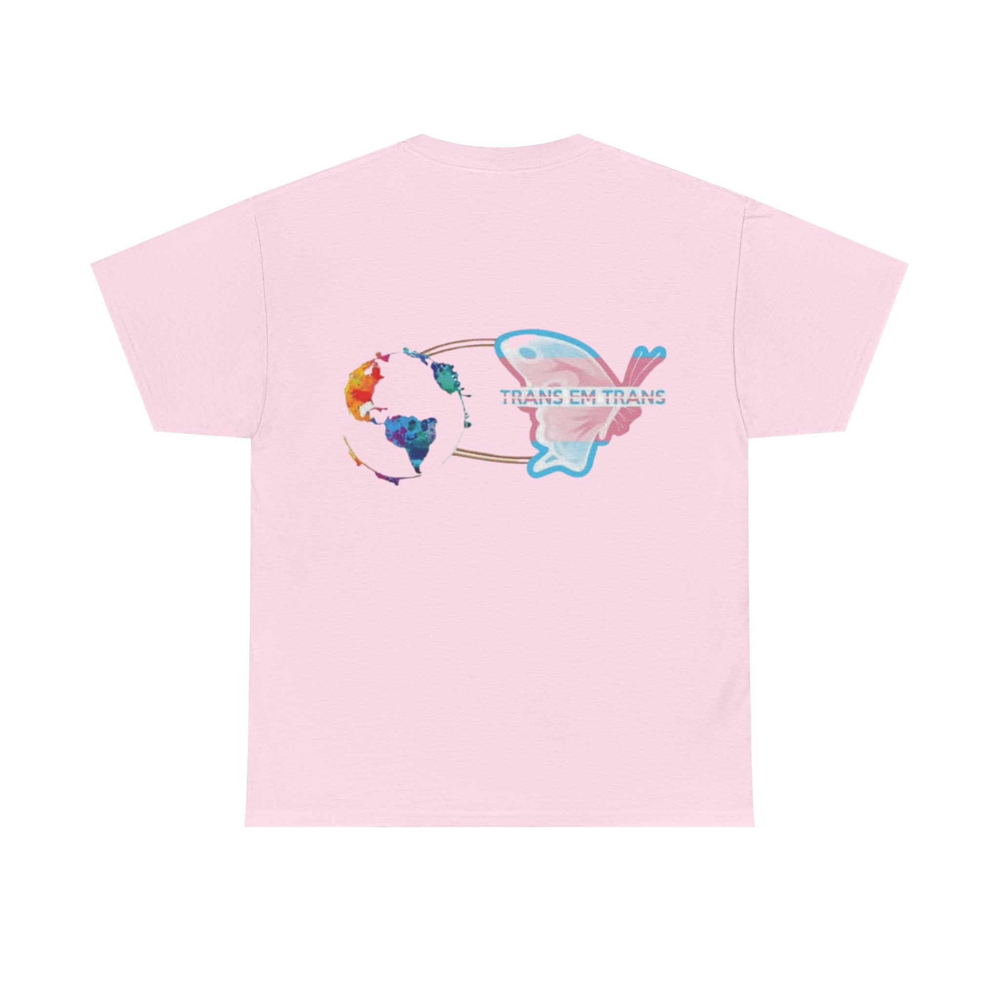 Gender-Free Heavy Cotton Tee – Classic Fit, 100% Cotton, Inclusive Basic Wardrobe Staple | Voce Lindx