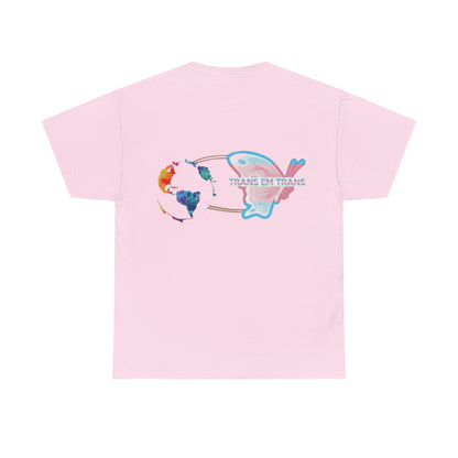 Gender-Free Heavy Cotton Tee – Classic Fit, 100% Cotton, Inclusive Basic Wardrobe Staple | Voce Lindx
