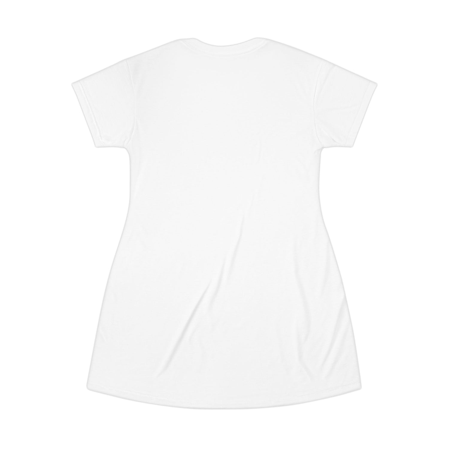Gender Is Over T-Shirt Dress – Gender-Free, Black Representation Art, Lightweight Polyester | Voce Lindx