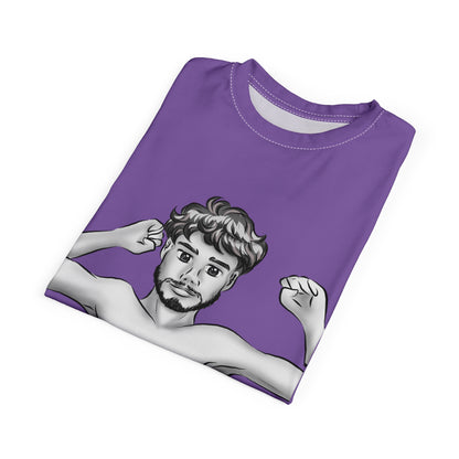HE Gender-Free Pride Tee – Trans &amp; Nonbinary Flag Sleeves, Inclusive LGBTQIA+ Fashion | Voce Lindx