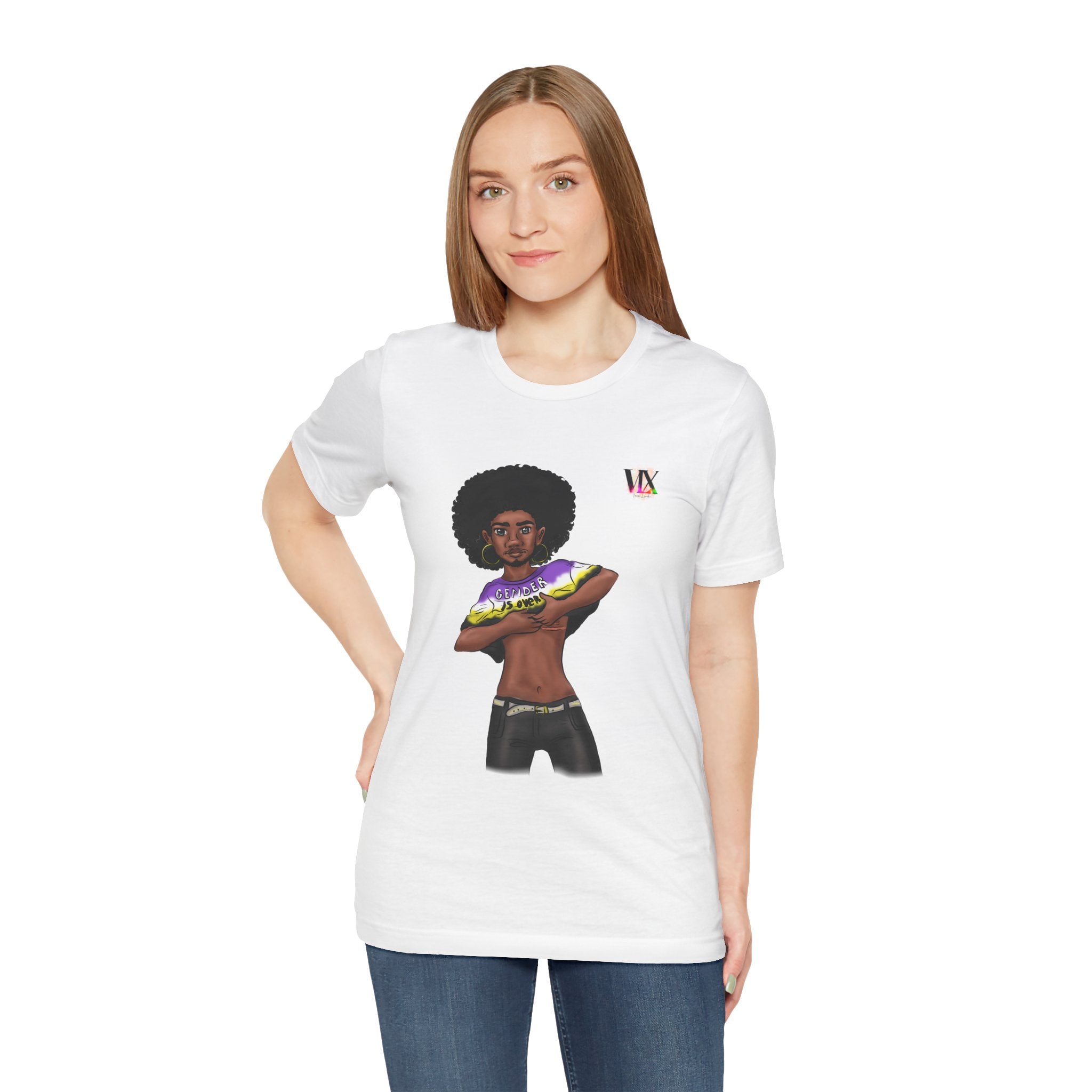 VOCE LINDX Classic Fit T‑Shirt – 100 % Airlume Cotton, Lightweight &amp; Breathable Tee