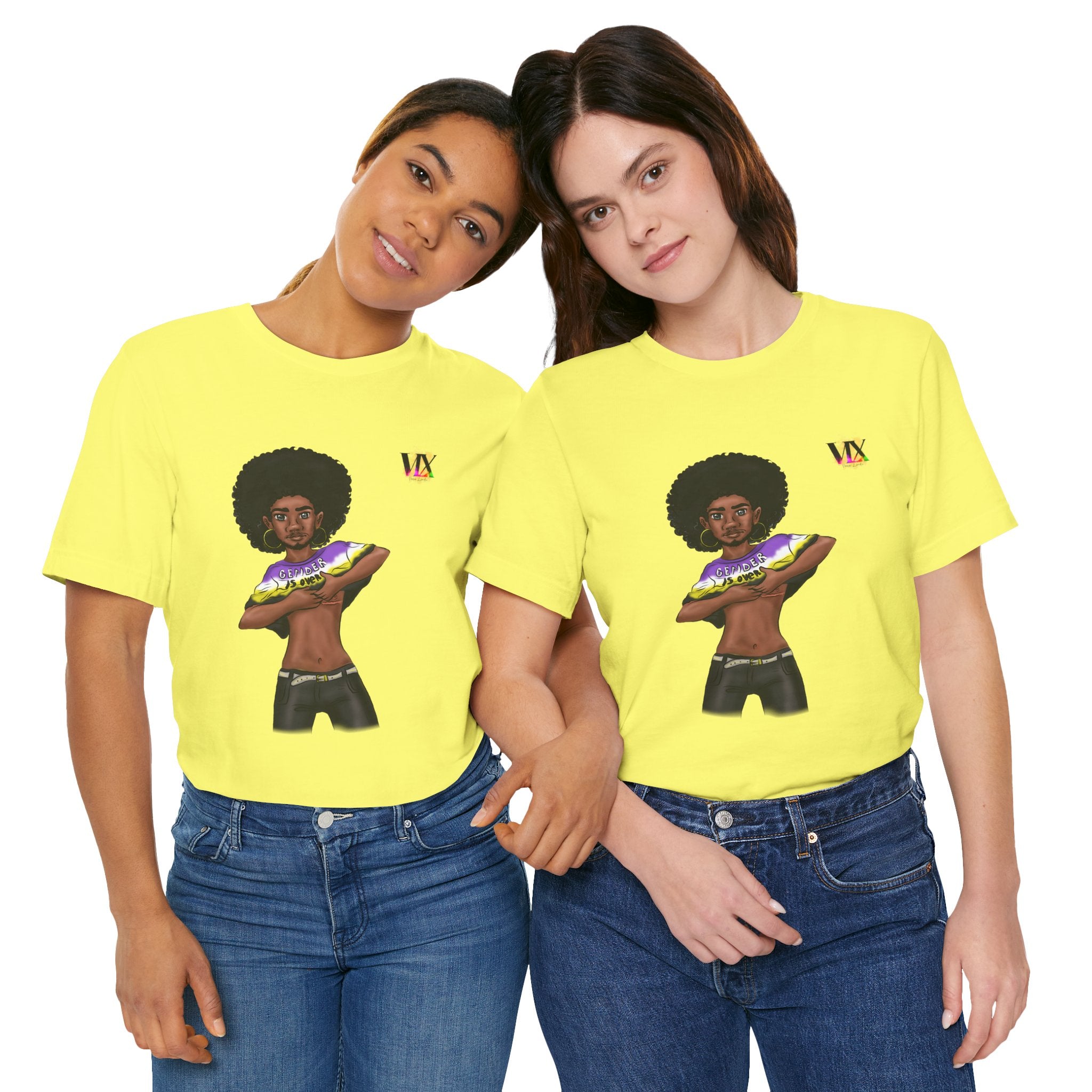 VOCE LINDX Classic Fit T‑Shirt – 100 % Airlume Cotton, Lightweight &amp; Breathable Tee