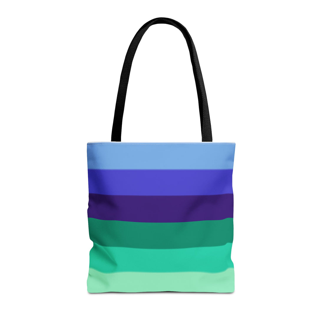 Gay Pride Flag Tote Bag – Durable Polyester, Multiple Sizes &amp; Handle Colors | Inclusive LGBTQIA+ Accessory | Voce Lindx