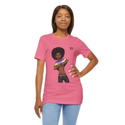 VOCE LINDX Classic Fit T‑Shirt – 100 % Airlume Cotton, Lightweight &amp; Breathable Tee