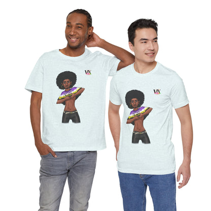 VOCE LINDX Classic Fit T‑Shirt – 100 % Airlume Cotton, Lightweight &amp; Breathable Tee
