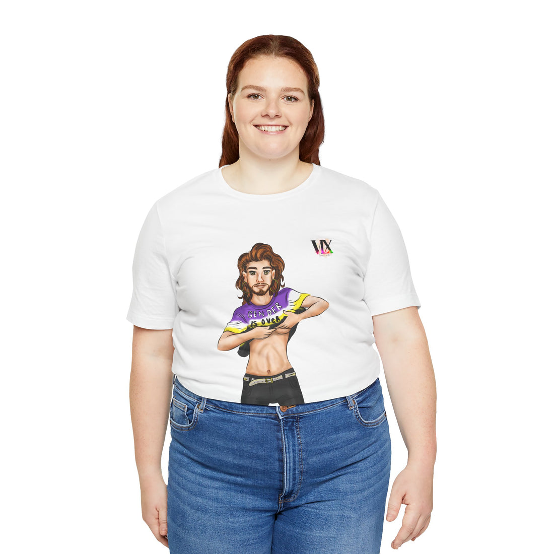 VOCE LINDX Classic Fit Cotton T‑Shirt – 100 % Airlume Combed & Ring‑Spun Cotton – Lightweight, Breathable Tee