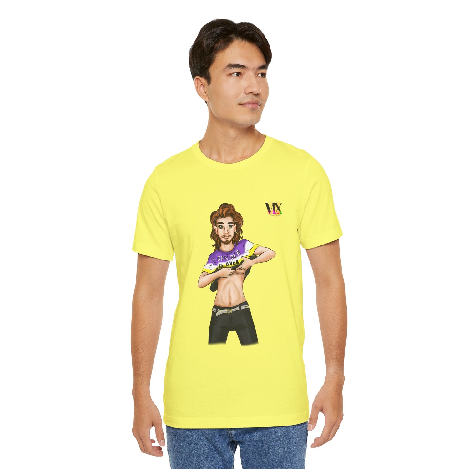 VOCE LINDX Classic Fit Cotton T‑Shirt – 100 % Airlume Combed &amp; Ring‑Spun Cotton – Lightweight, Breathable Tee