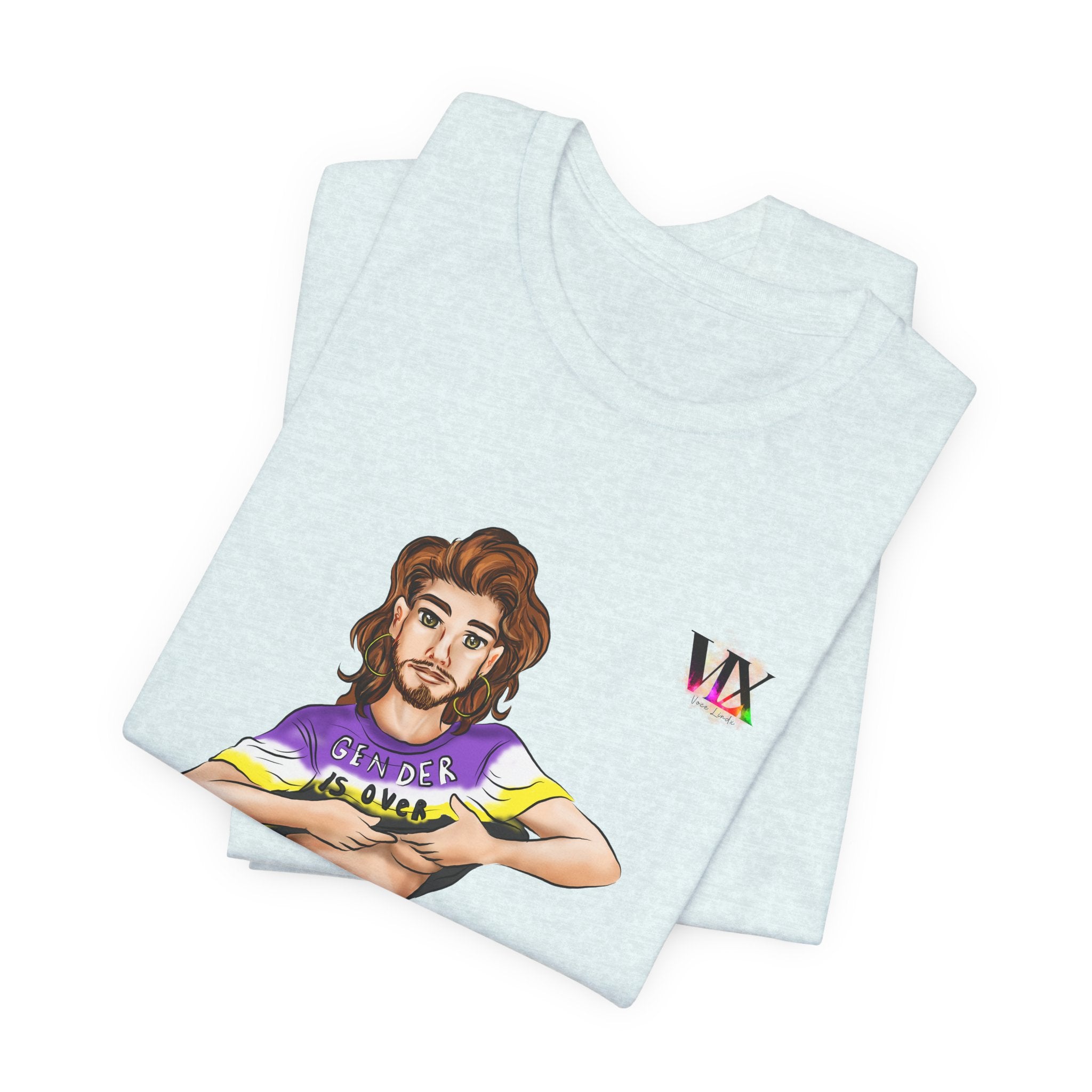 VOCE LINDX Classic Fit Cotton T‑Shirt – 100 % Airlume Combed &amp; Ring‑Spun Cotton – Lightweight, Breathable Tee