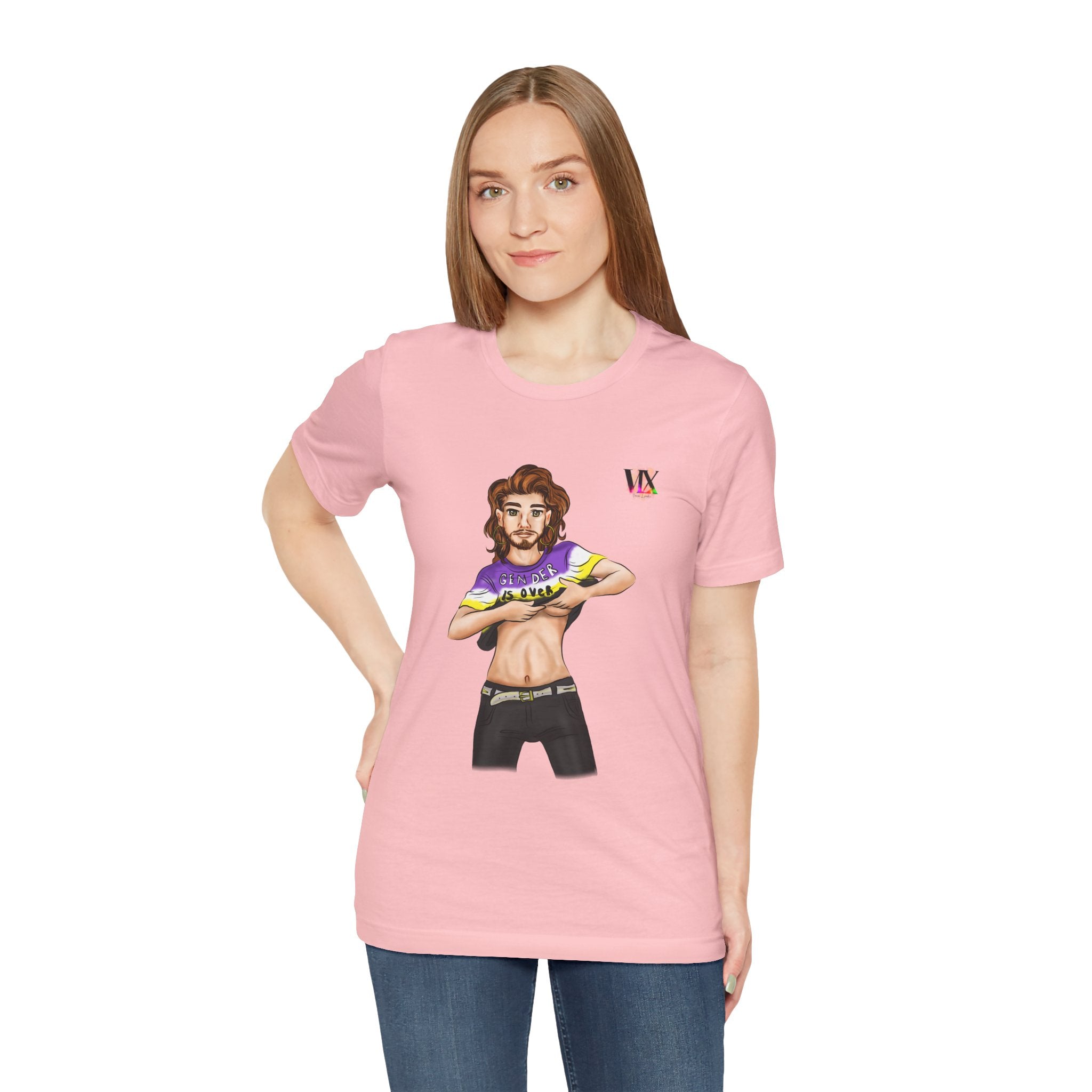 VOCE LINDX Classic Fit Cotton T‑Shirt – 100 % Airlume Combed &amp; Ring‑Spun Cotton – Lightweight, Breathable Tee