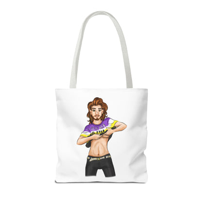 Nonbinary Pride Tote Bag – “Gender Is Over” Art, Durable Polyester, Multiple Sizes | Inclusive LGBTQIA+ Accessory | Voce Lindx