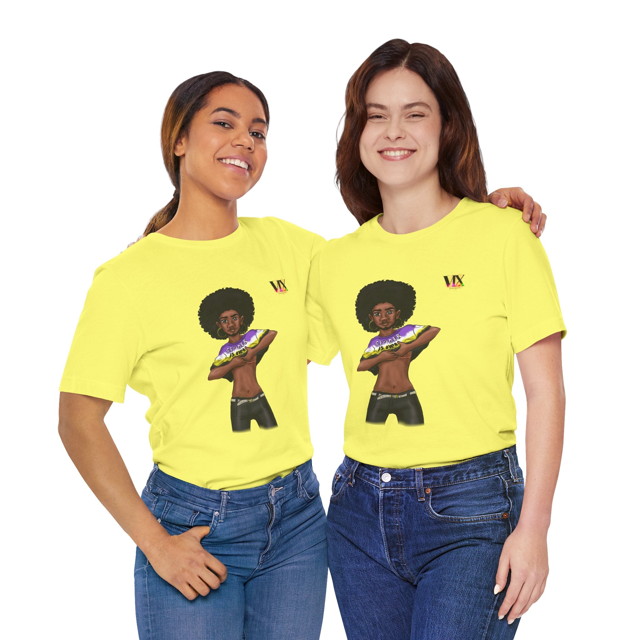VOCE LINDX Classic Fit T‑Shirt – 100 % Airlume Cotton, Lightweight &amp; Breathable Tee