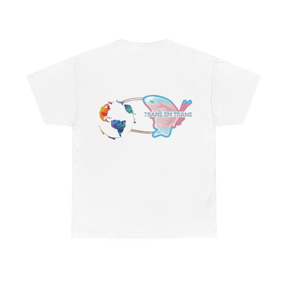 Gender-Free Heavy Cotton Tee – Classic Fit, 100% Cotton, Inclusive Basic Wardrobe Staple | Voce Lindx