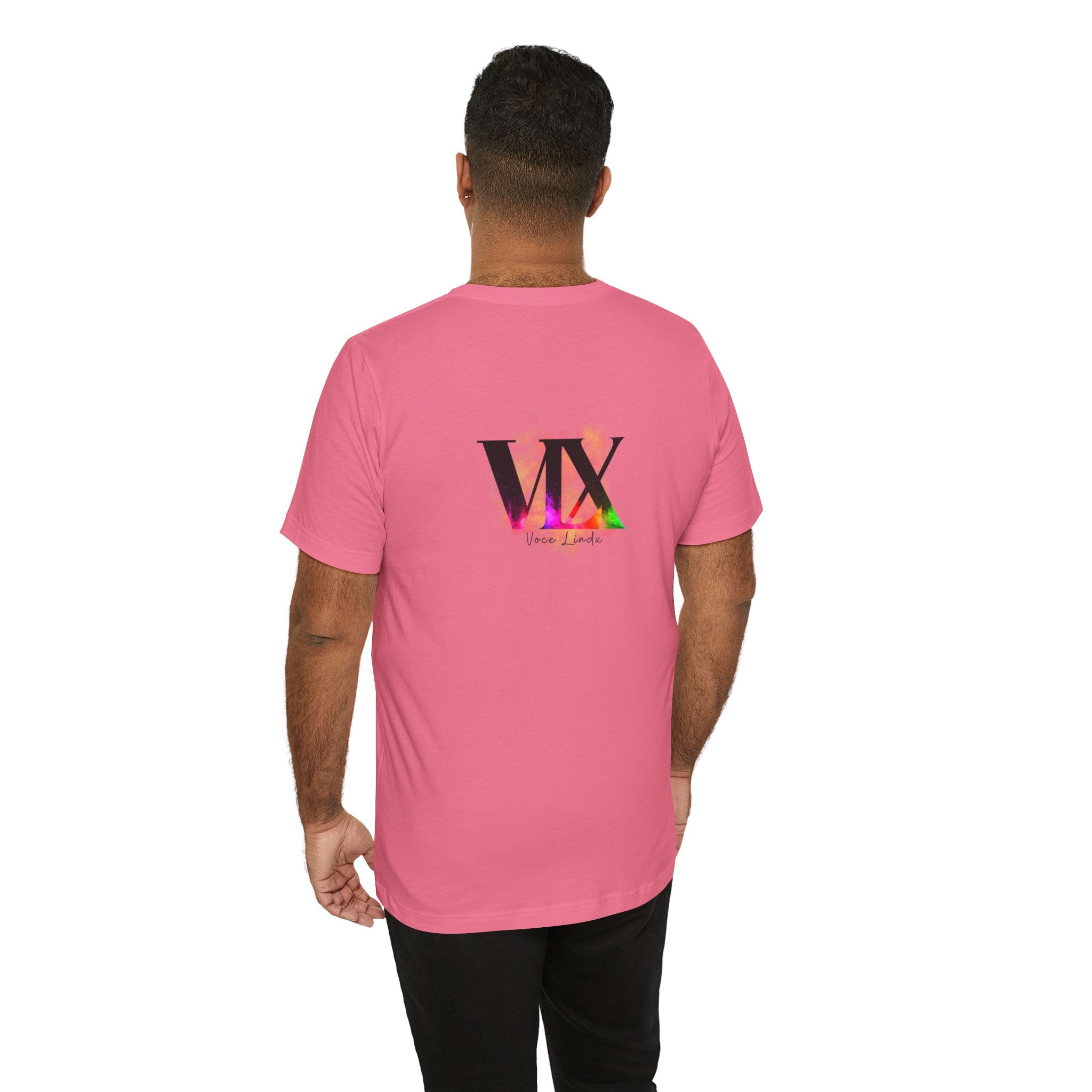 VOCE LINDX Classic Fit T‑Shirt – 100 % Airlume Cotton, Lightweight &amp; Breathable Tee