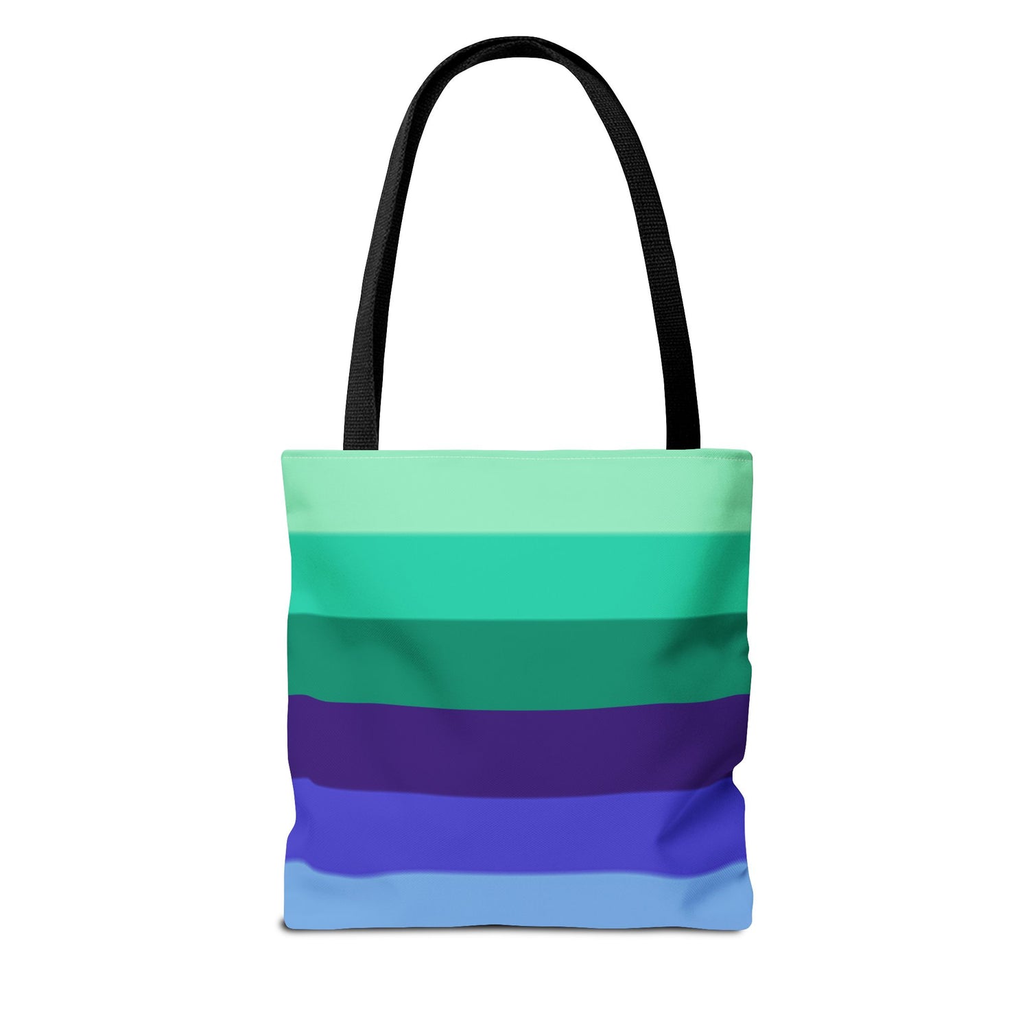Gay Pride Flag Tote Bag – Durable Polyester, Multiple Sizes &amp; Handle Colors | Inclusive LGBTQIA+ Accessory | Voce Lindx