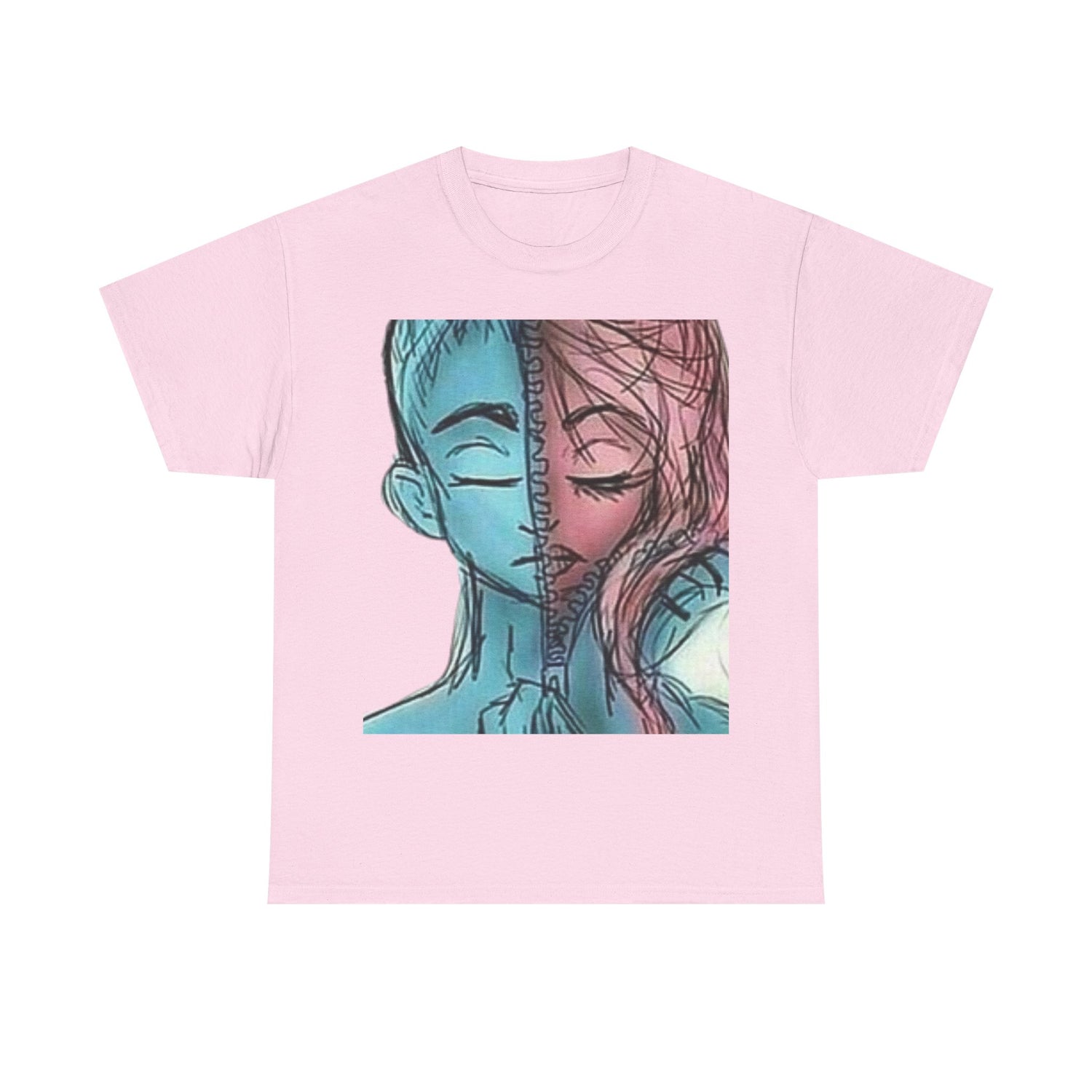 Gender-Free Heavy Cotton Tee – Classic Fit, 100% Cotton, Inclusive Basic Wardrobe Staple | Voce Lindx