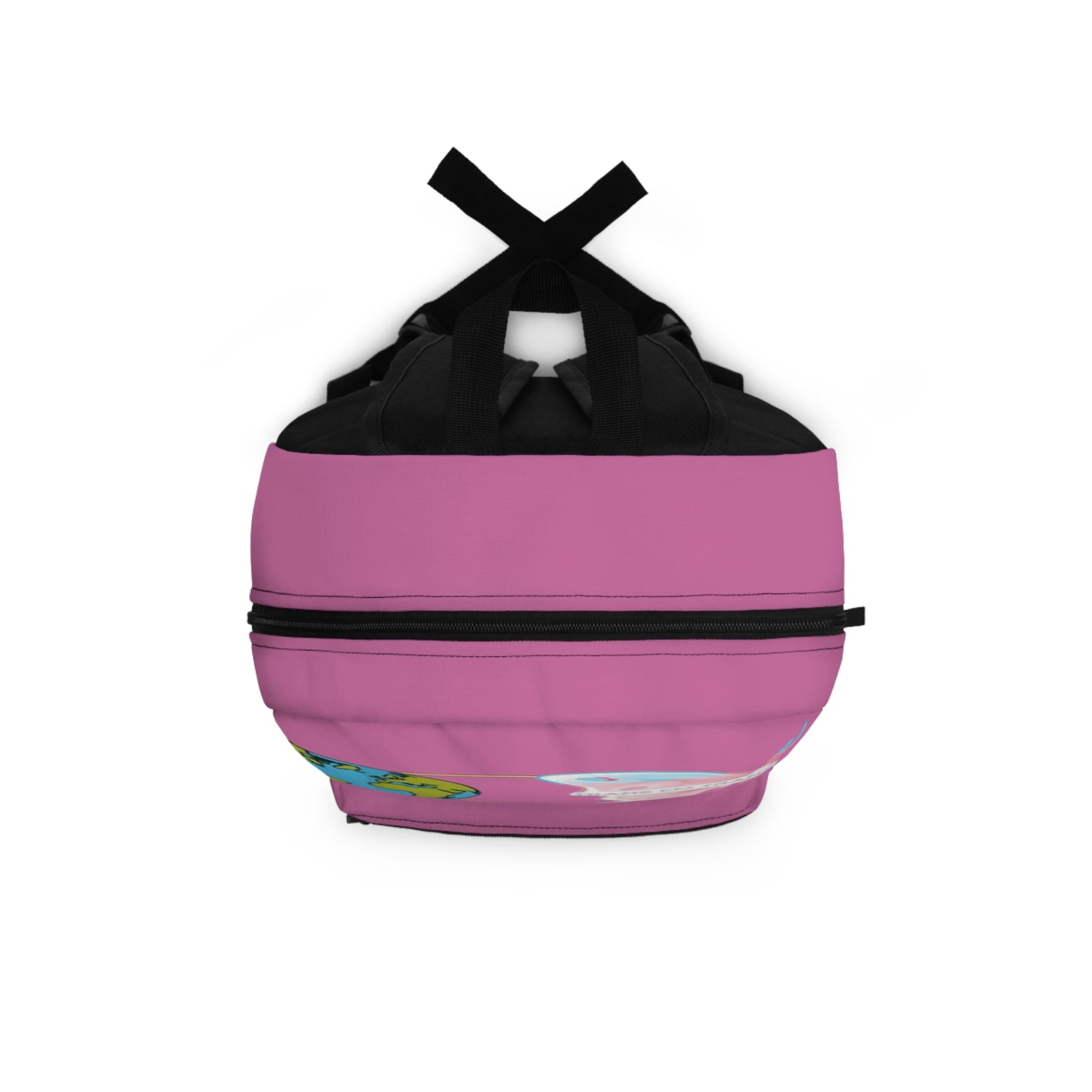 VOCE LINDX ‘Trans em Trans’ Pink Backpack – Lightweight, Water-Resistant Bag with LGBTQIA+ Pride Design