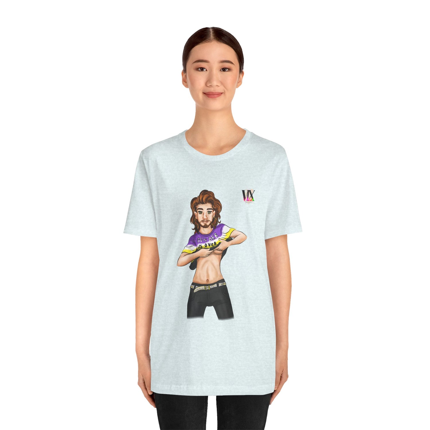 VOCE LINDX Classic Fit Cotton T‑Shirt – 100 % Airlume Combed &amp; Ring‑Spun Cotton – Lightweight, Breathable Tee