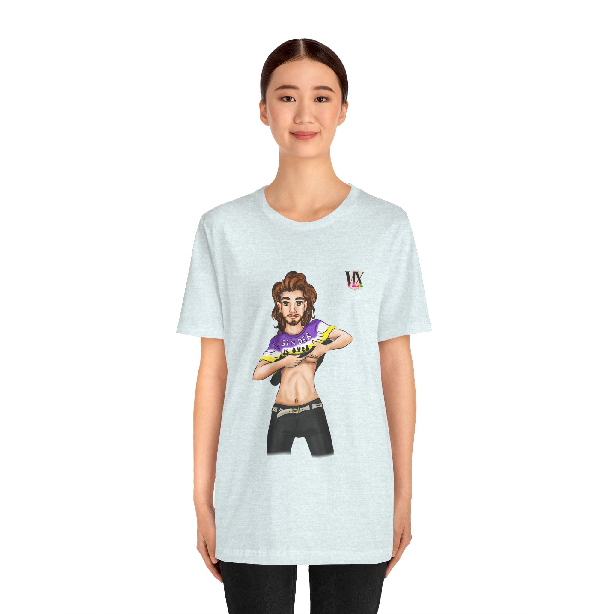 VOCE LINDX Classic Fit Cotton T‑Shirt – 100 % Airlume Combed &amp; Ring‑Spun Cotton – Lightweight, Breathable Tee