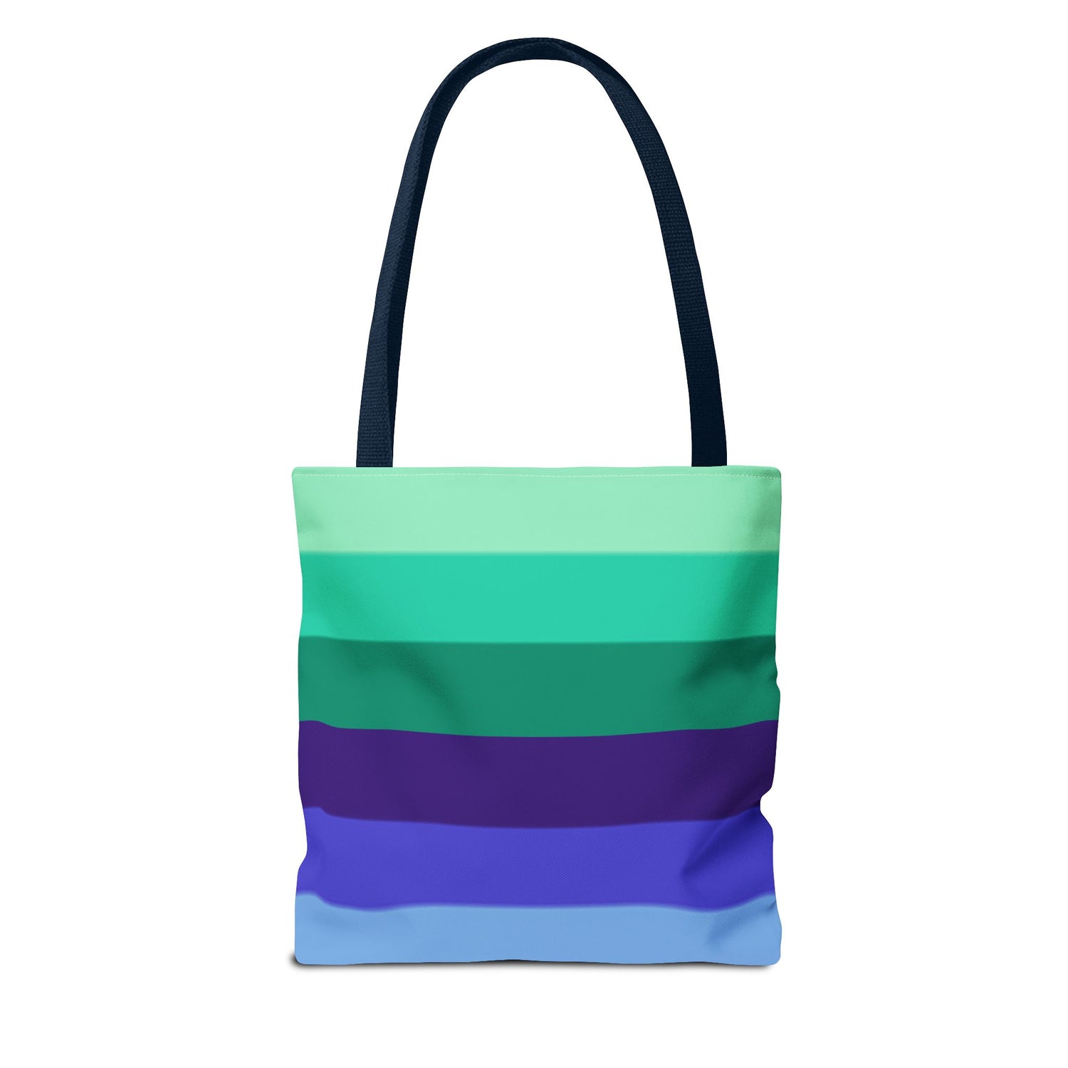 Gay Pride Flag Tote Bag – Durable Polyester, Multiple Sizes &amp; Handle Colors | Inclusive LGBTQIA+ Accessory | Voce Lindx