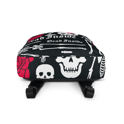 Dead Inside Backpack – Exclusive Print, Vegan &amp; Eco-Friendly, Water-Resistant | Voce Lindx