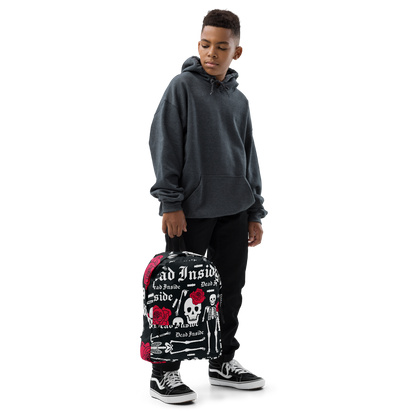 Dead Inside Backpack – Exclusive Print, Vegan &amp; Eco-Friendly, Water-Resistant | Voce Lindx